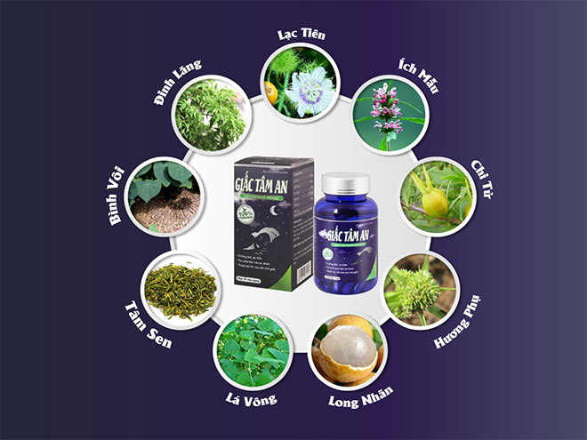Giấc Tâm An quy tụ 9 loại thảo dược đẩy lùi mất ngủ hàng đầu trong Đông Y - 1