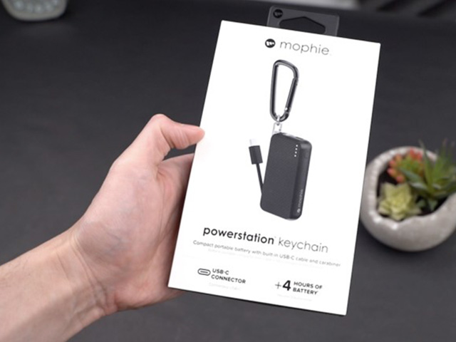 Công nghệ thông tin - Móc khóa kiêm sạc dự phòng USB Type-C siêu nhỏ gọn