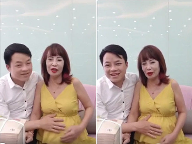 Rộ tin cô dâu 62 tuổi đang mang bầu với chồng trẻ 26 tuổi - 1