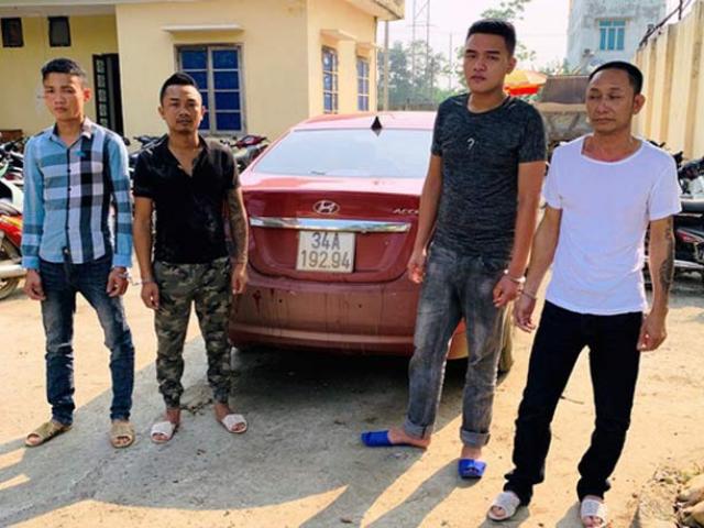 Pháp luật - 3 đối tượng bịt mặt đi ôtô không BKS ép ngã xe, đánh chủ tịch xã bị thương