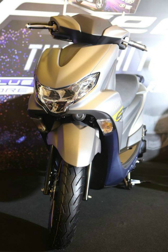 Cận cảnh mặt trước của 2019 Yamaha FreeGo.