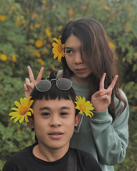 Diễn viên Xuân Tiến khoe bạn gái mới xinh như hot girl, cao hơn cả cái đầu - 6