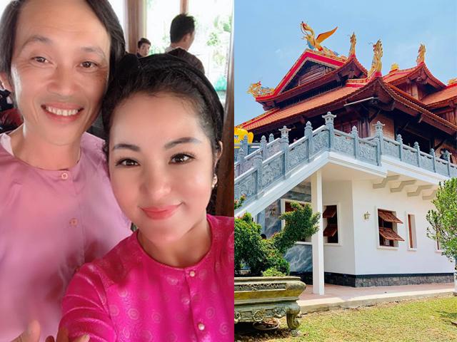 Đời sống Showbiz - Thuý Nga hé lộ ngôi đền mới "chưa cho vào" ở khu nhà thờ Tổ trăm tỷ của Hoài Linh