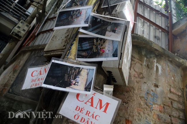 Ngõ nhỏ Hà Nội "quá gắt": Dán đầy ảnh người đổ rác trộm - 8