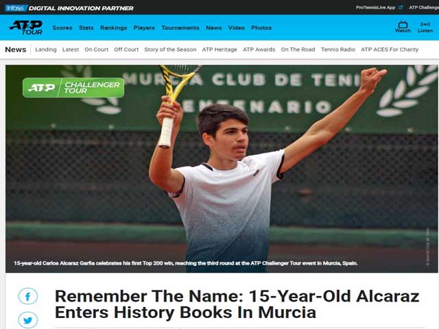 Truyền nhân Nadal: ”Ngựa ô” 15 tuổi tài năng thiên bẩm, số 1 tương lai