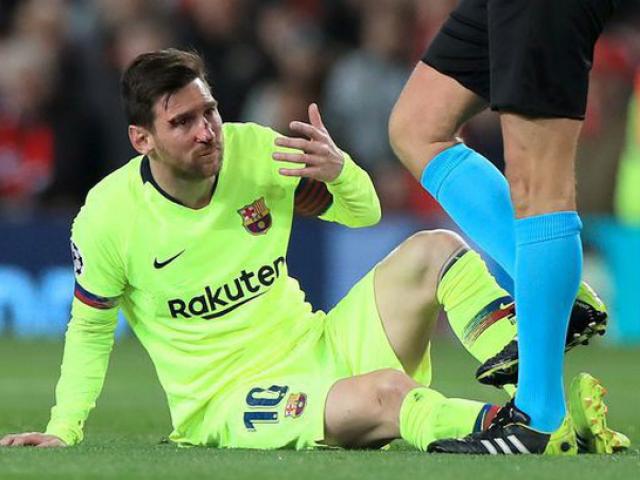 Bóng đá - Messi dính đòn của Smalling: Nghỉ 1 trận mưu phục thù hạ MU ở Nou Camp