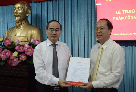 TP HCM: Bí thư quận 3 làm Trưởng ban Tổ chức Thành ủy TP - 1