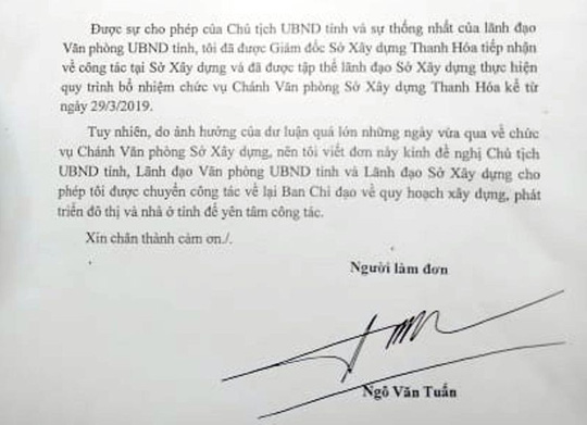 Ông Ngô Văn Tuấn đã quay về “ghế cũ” ở Văn phòng UBND tỉnh Thanh Hóa - 2