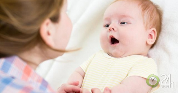 Cách nói chuyện với bé để kích thích phát triển trí não