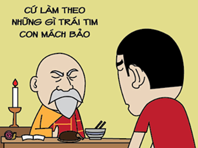 Tranh vui - Lời thầy dạy không phải lúc nào cũng đúng!