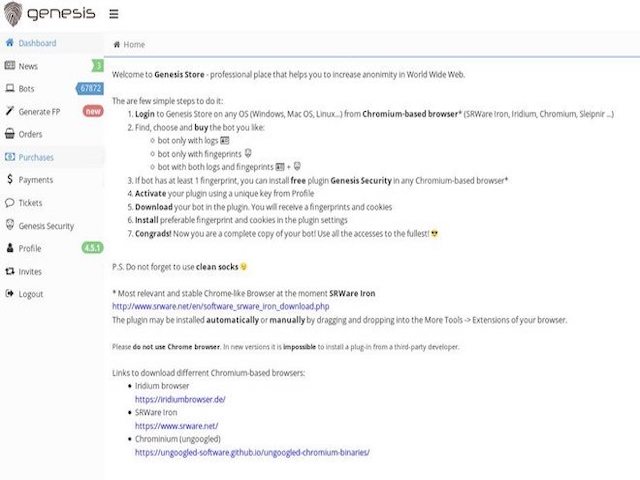 Công nghệ thông tin - Hơn 60.000 thông tin thẻ ngân hàng của người dùng đang bị rao bán