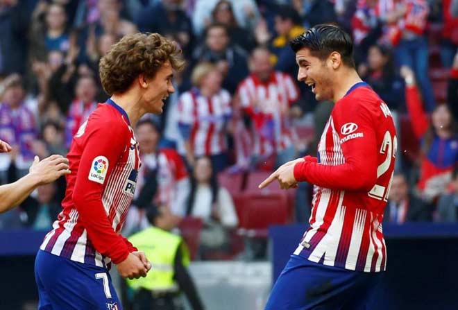Atletico Madrid - Celta Vigo: "Song tấu" tỏa sáng giật 3 điểm - 1