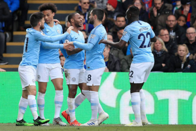 Crystal Palace - Man City: Cú đúp ngôi sao, 4 bàn mãn nhãn - 1