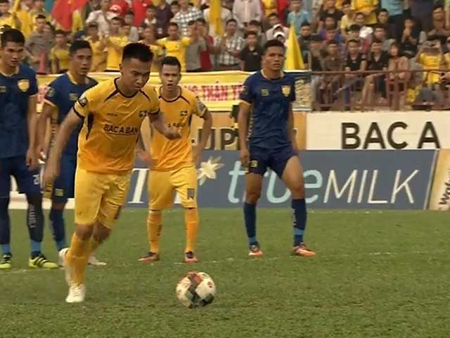 Bóng đá - SLNA - Thanh Hóa: Bước ngoặt 11m &amp; tiếc nuối 2 lần xà ngang