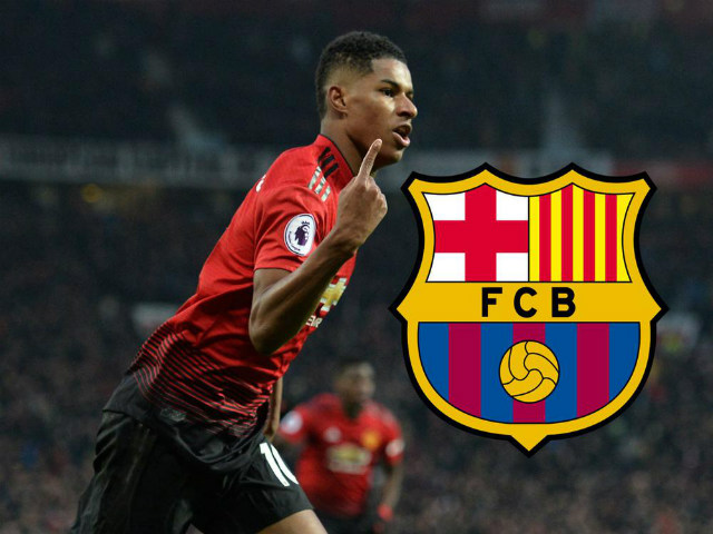 Barca tái đấu MU cúp C1: Bất ngờ tung “chiêu” cuỗm Rashford 72 triệu bảng