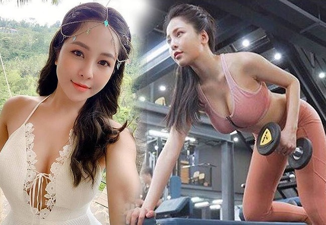 Bình thường, hot girl Trâm Anh tập gym đều đặn để giữ gìn dáng vóc.&nbsp;