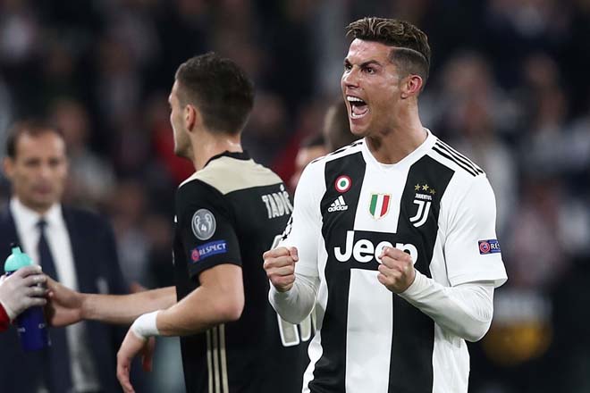 Juventus thua sốc Cúp C1: Ronaldo dễ &#34;hít khói&#34; Messi đua Bóng vàng - 1