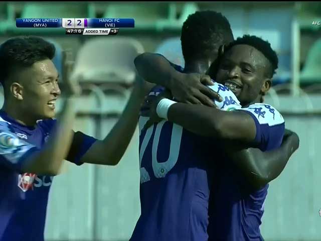 Yangon United - Hà Nội FC: Mãn nhãn 7 bàn & Quang Hải cú đúp kiến tạo