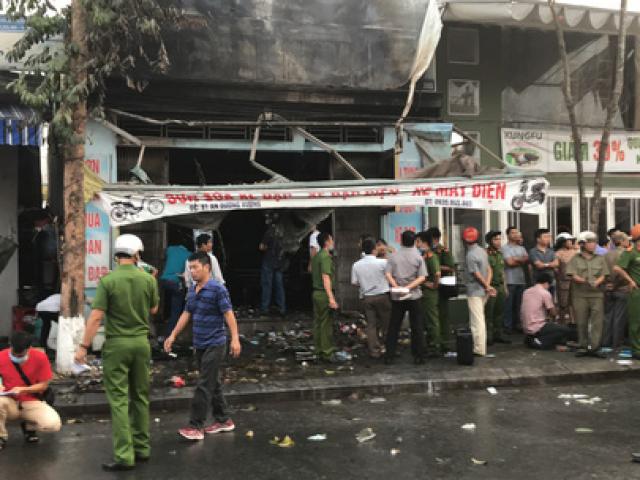 3 người chết trong cửa hàng bị cháy