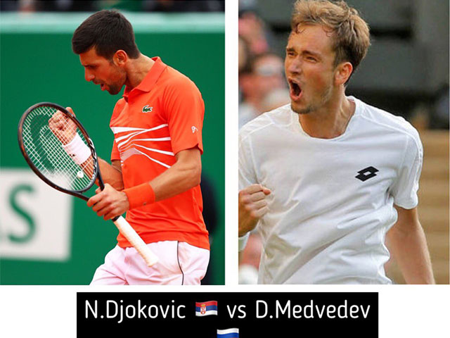 Djokovic - Medvedev: Cú vấp đầu trận, cái kết ngỡ ngàng
