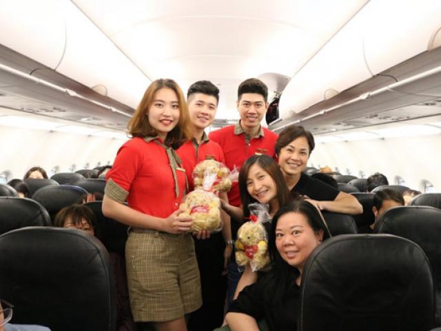 Du lịch - Vietjet rực rỡ chào đón chuyến bay đầu tiên Hong Kong - Phú Quốc