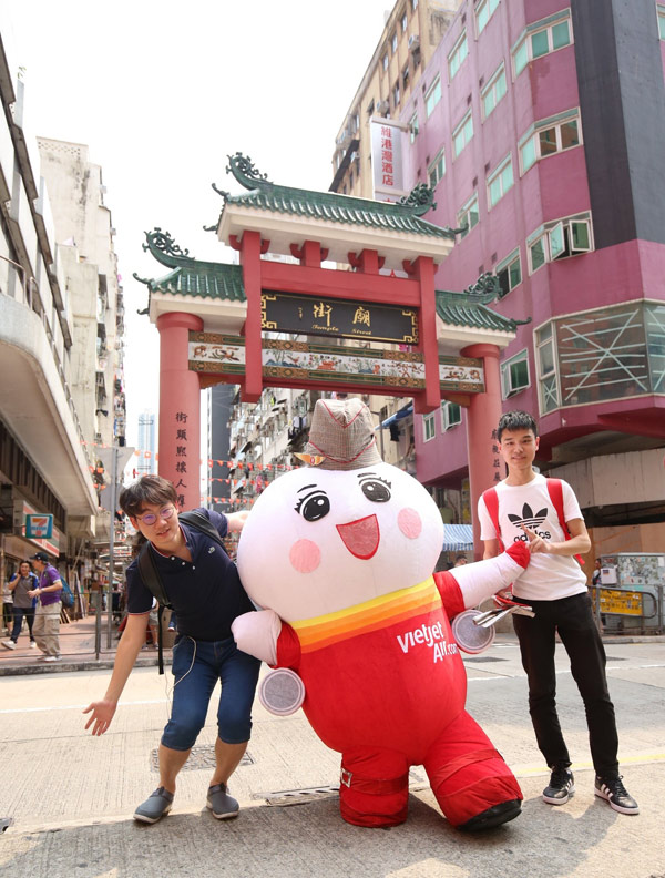 Vietjet rực rỡ chào đón chuyến bay đầu tiên Hong Kong - Phú Quốc - 8