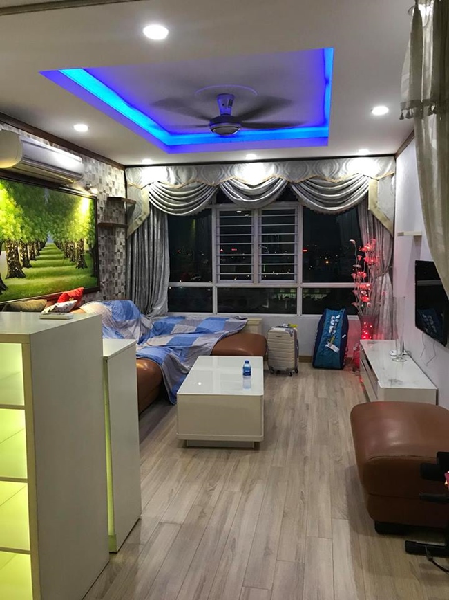 Cuối năm 2018, anh vừa trang hoàng lại toàn bộ căn hộ.