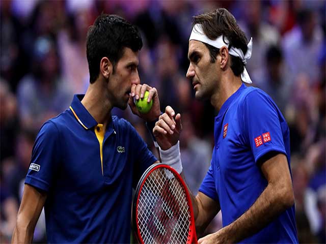 Đại chiến siêu sao: Federer - Djokovic đôi công hấp dẫn bậc nhất sân đất nện