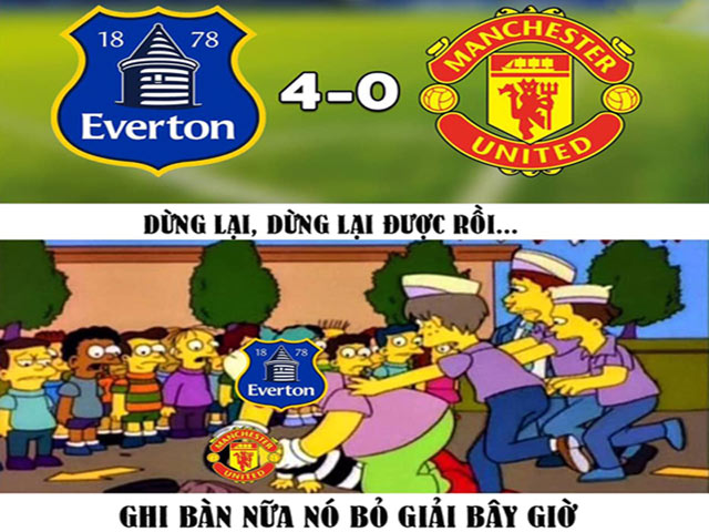 Thua tan nát trước Everton, MU đang xa dần top 4