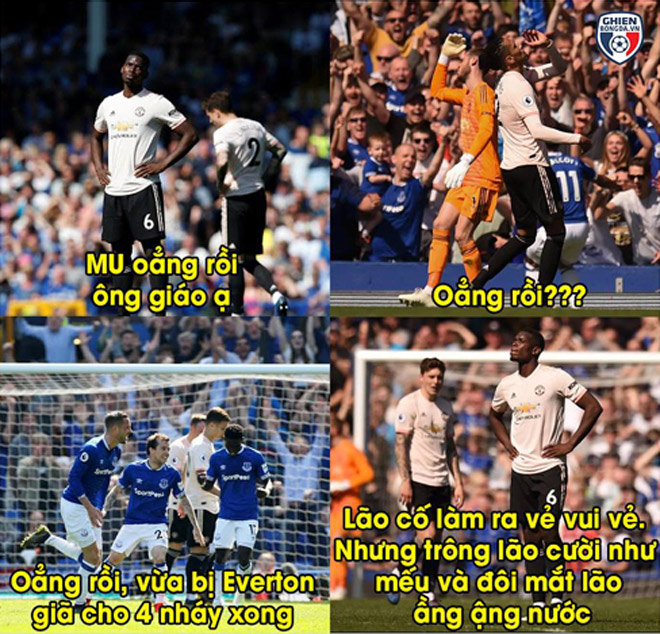 Thua tan nát trước Everton, MU đang xa dần top 4 - 4