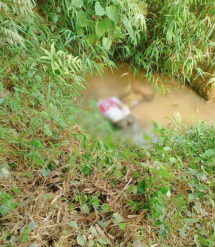 Thanh niên tử vong trong tư thế úp mặt dưới hố nước cạnh nghĩa trang - 1