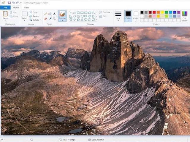 Microsoft đổi ý định khai tử phần mềm vẽ Paint "huyền thoại"?