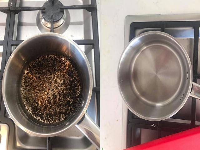 Ẩm thực - Rửa sạch nồi, chảo bị cháy chỉ bằng 1 mẹo nhỏ mà không cần cọ rửa