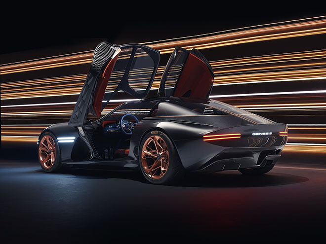Genesis Essentia concept cấu hình đa mô tơ điện trên, dự kiến ra mắt 2021 - 1