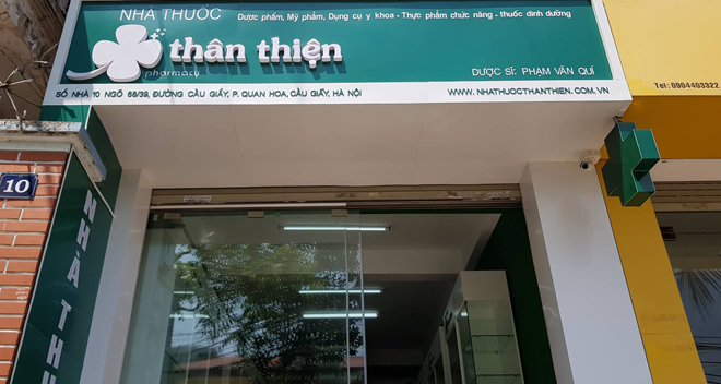 Nhà thuốc Thân Thiện - Nơi mua thuốc uy tín tại Hà Nội - 1