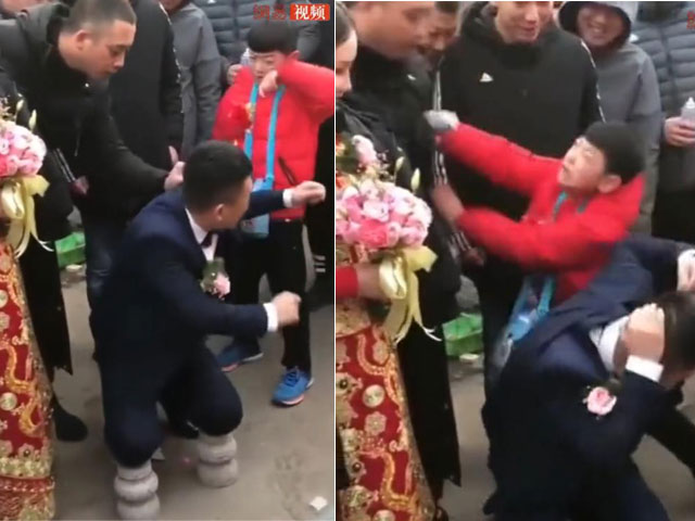 Bạn trẻ - Cuộc sống - Chú rể bị nhà gái ép quỳ trên gạch, phản ứng của em trai gây sốt