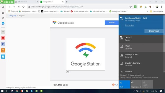 Cách kết nối WiFi miễn phí của Google tại Việt Nam - 1