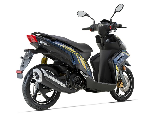 2019 Benelli VZ125i mới được ra mắt tại thị trường Malaysia, là xe ga đầu tiên của thương hiệu Benelli.