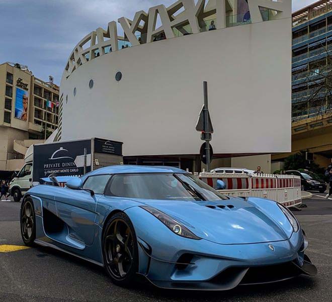 Bắt gặp Koenigsegg Regera phiên bản giới hạn lả lướt trên đường phố Monaco - 1