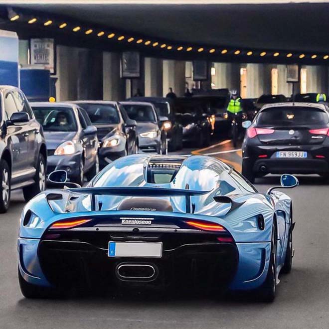 Bắt gặp Koenigsegg Regera phiên bản giới hạn lả lướt trên đường phố Monaco - 4