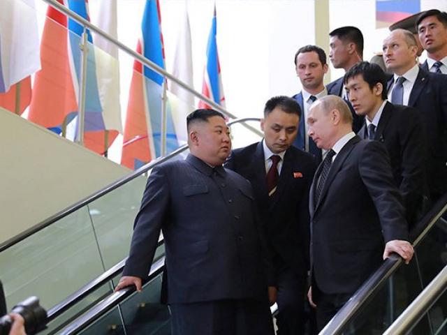 Thế giới - Sang Nga, Kim Jong Un nói với Putin "ý đồ xấu" của Mỹ