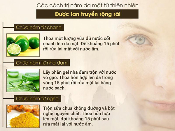 Cách hỗ trợ trị nám da mặt bằng thiên nhiên an toàn từ 100% thảo dược sạch - 1
