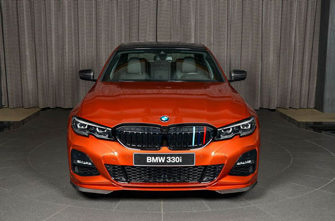 Sắc cam không thể quyến rũ hơn, BMW 330i M Sport lộ diện với màu Sunset Orange - 2