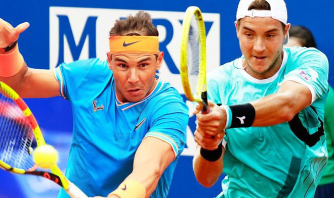 Nadal - Struff: Căng thẳng 103 phút giật vé vào bán kết - 1