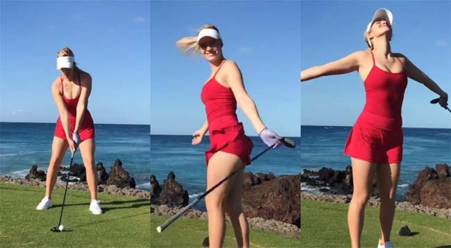 Với phong cách gợi cảm và vô cùng nữ tính, Paige Spiranac từng lọt vào top 100 phụ nữ hot nhất thế giới của Mãim năm 2018.