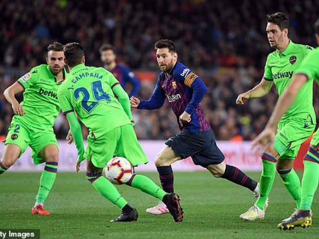 Barcelona - Levante: Messi rực sáng, định đoạt ngôi bá chủ