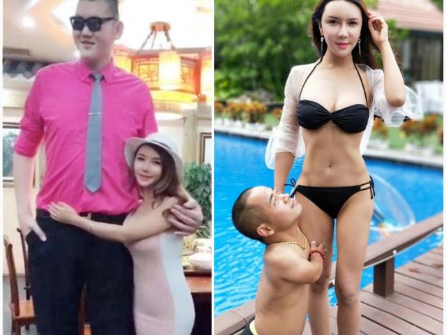 Đời sống Showbiz - Thân thế bạn trai khổng lồ khiến 'chị dâu Võ Tòng' đá đại ca xã hội đen cao 1m