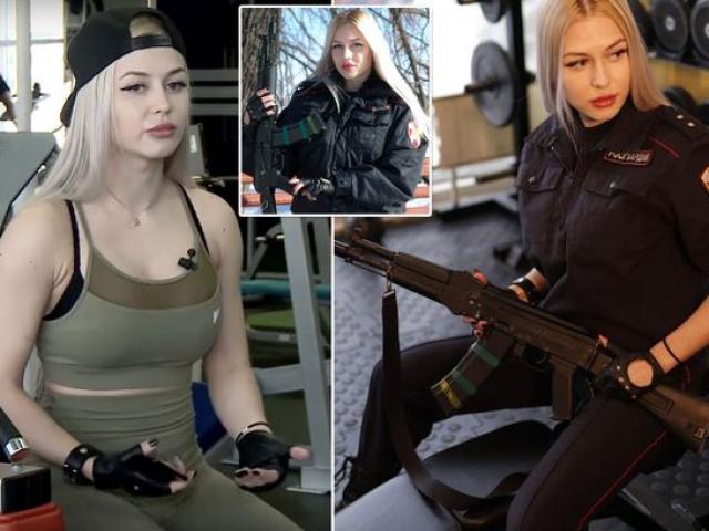 Ngắm vẻ đẹp của nữ vệ binh xinh đẹp nhất nước Nga
