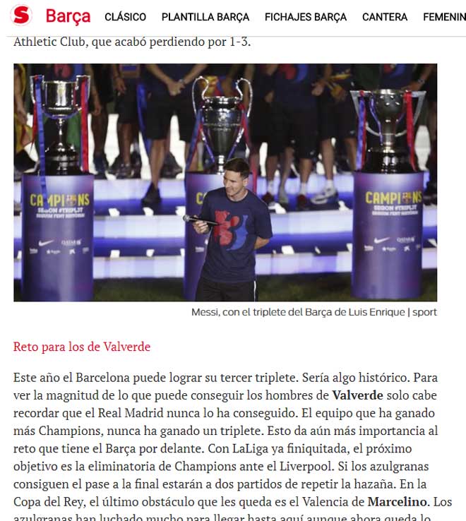 Barca làm vua La Liga: Báo thế giới &#34;ngả mũ&#34; vì Messi, tin đoạt cú ăn ba - 4