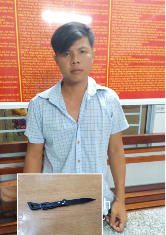 Bắt đối tượng đâm đại uý công an phải cắt 1 quả thận - 1